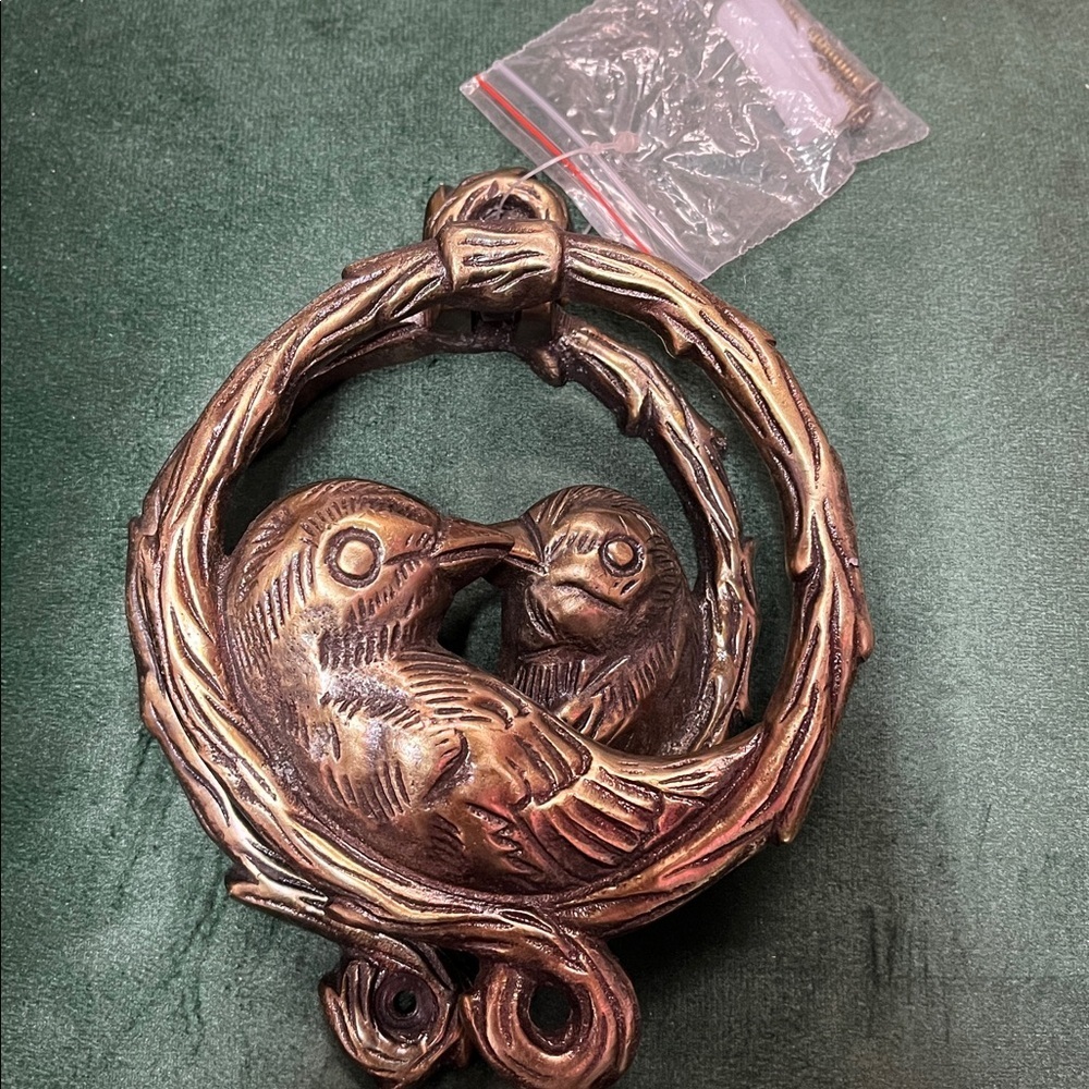 Anthropologie of a feather door knocker new - Picture 4 of 4